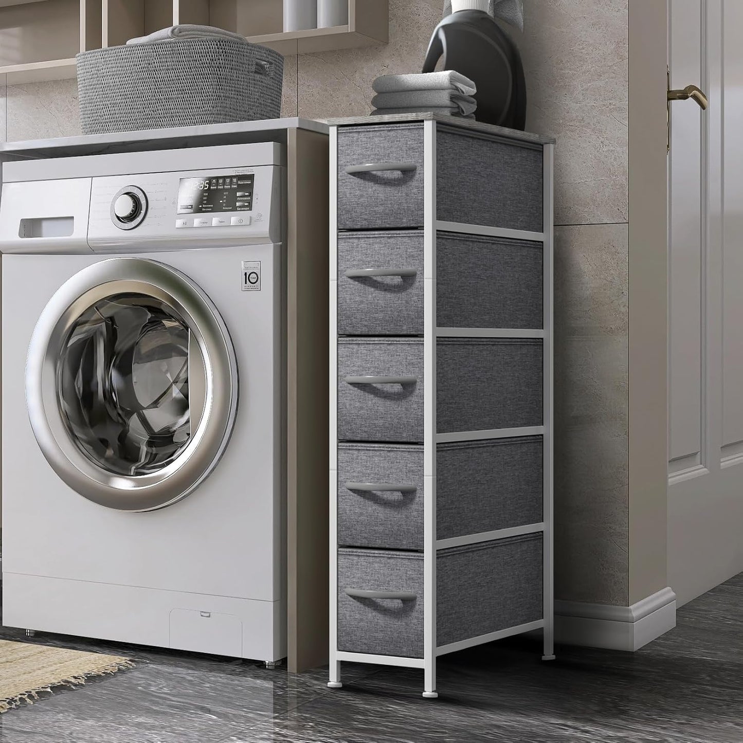 Sorbus Kids Dresser with 5 Drawers - Storage Unit Organizer Chest for Clothes - Bedroom, Kids Room, Nursery, & Closet