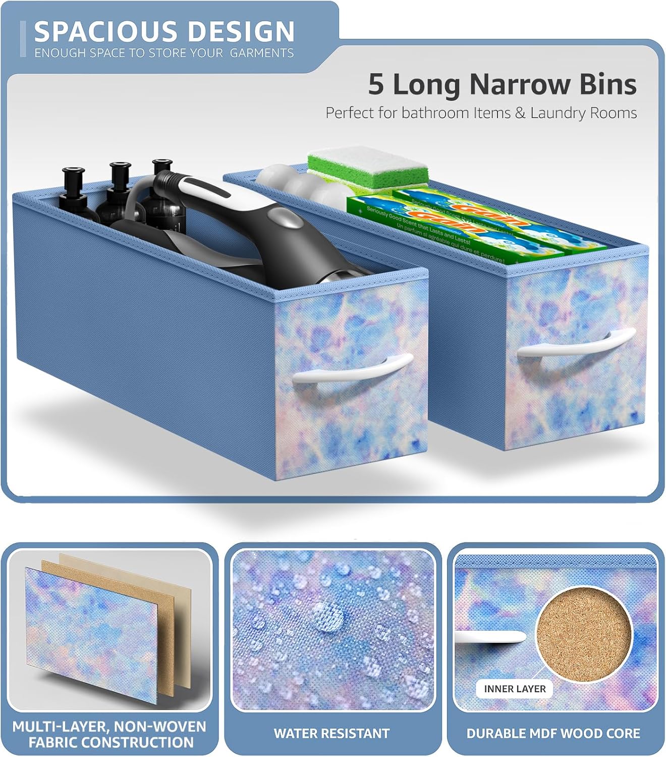 Sorbus Kids Dresser with 5 Drawers - Storage Unit Organizer Chest for Clothes - Bedroom, Kids Room, Nursery, & Closet