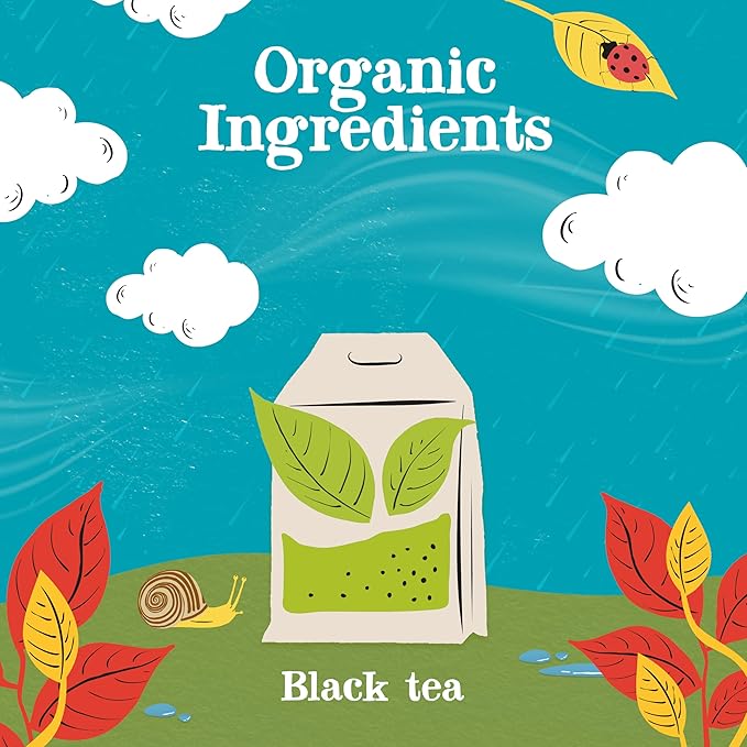 Clipper Tea, English Breakfast, Fairtrade, Organic, Plant-Based, Caffeinated British Tea, 6 Pack, 120 Unbleached Tea Bags