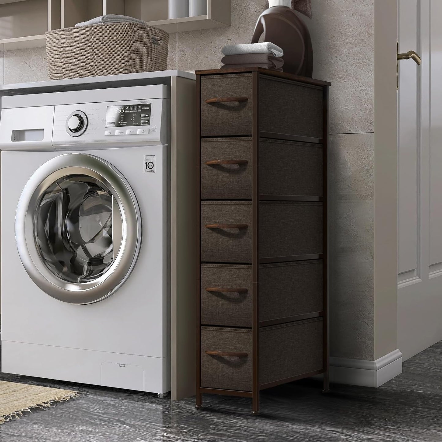 Sorbus Kids Dresser with 5 Drawers - Storage Unit Organizer Chest for Clothes - Bedroom, Kids Room, Nursery, & Closet