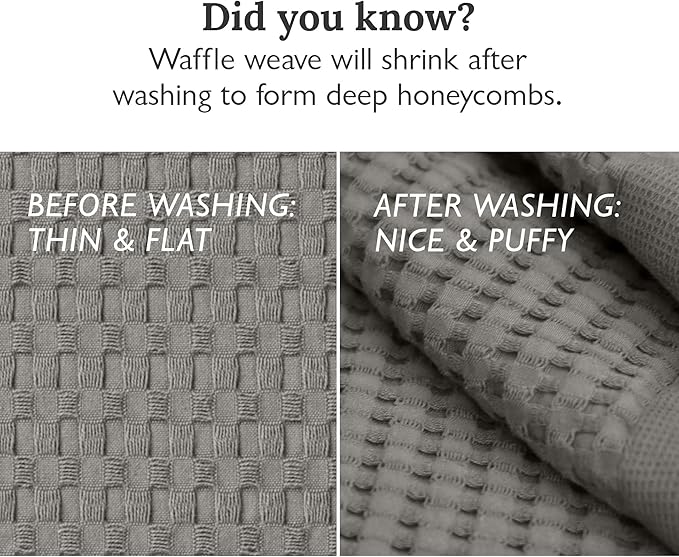 GILDEN TREE Bathroom Mat Absorbent Cotton Quick Dry for Shower, Bath & Bathtub Washable Thin, Modern Style (Pewter)