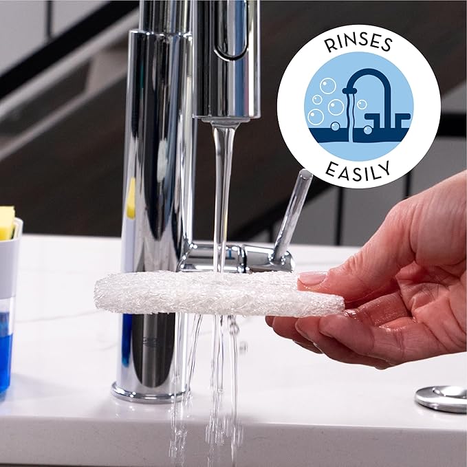 S&T INC. Bar Soap Holder for Kitchen, Bathroom, and Soap Dish, 6 Pack, Clear, 2.9 inches by 4.4 inches