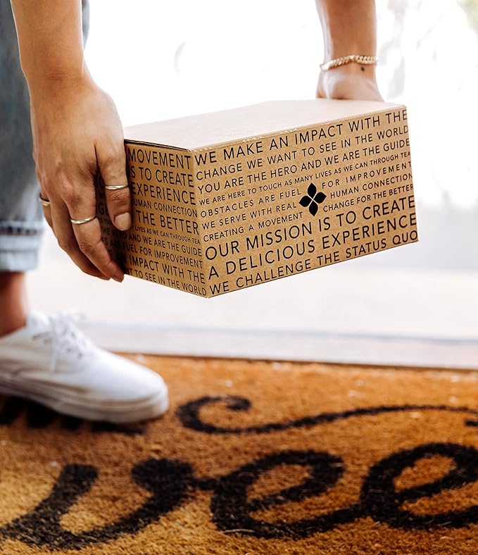 Art of Tea | Caffeine Free Assorted Tea bags Sampler | Naturally Decaf Tea Herbal Tea 50 Count Eco Friendly Pyramid Tea Bag Sachet