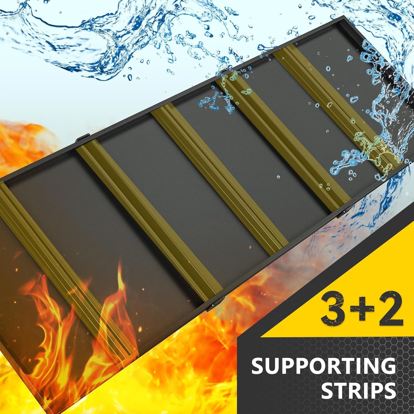 REIBII 60" W Garage Storage Shelves 2650LBS Metal Shelving, Garage Shelves Heavy Duty Shelving, 4 Tier Industrial Adjustable Shelf for Warehouse, Basement, Pantry, 60" W x 24" D x 60" H