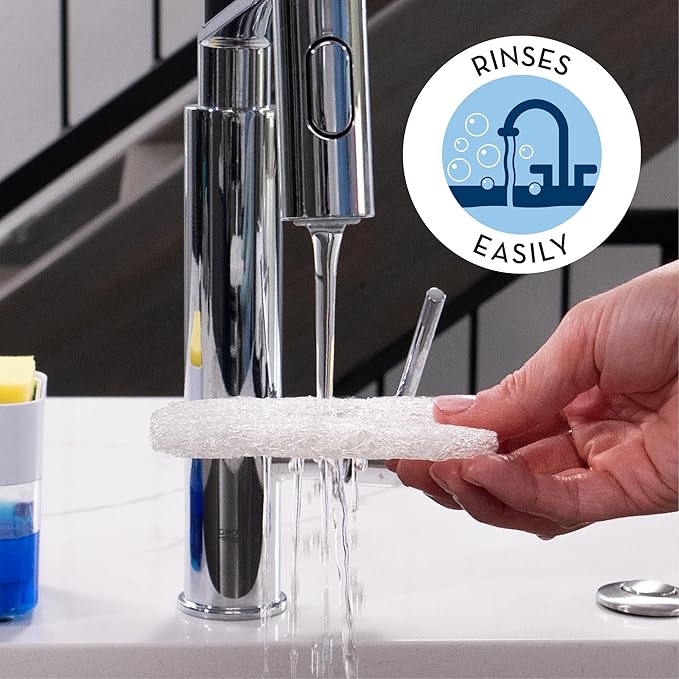 S&T INC. Bar Soap Holder for Kitchen, Bathroom, and Soap Dish, 6 Pack, Assorted, 2.9 inches by 4.4 inches