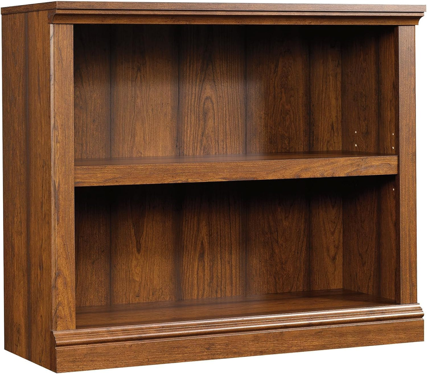 Sauder Miscellaneous Storage 2-Shelf Bookcase/ Book Shelf, Washington Cherry finish