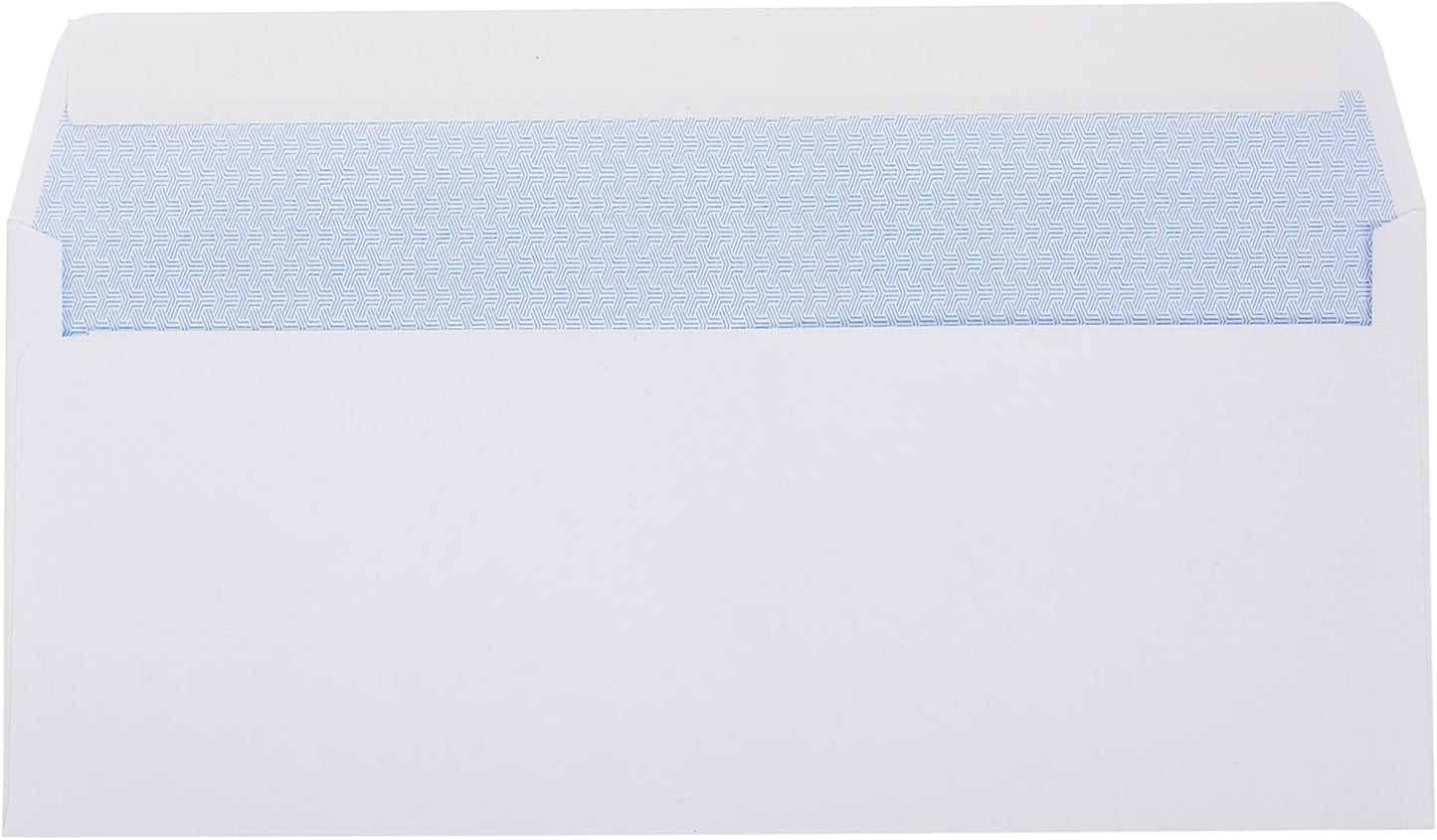 500#10 Envelopes SELF SEAL Business Envelope Windowless Design, Security Tint Pattern for Secure Mailing, Invoices, Statements & Legal Document Mailing Envelopes, 4-1/8 x 9-1/2"- White