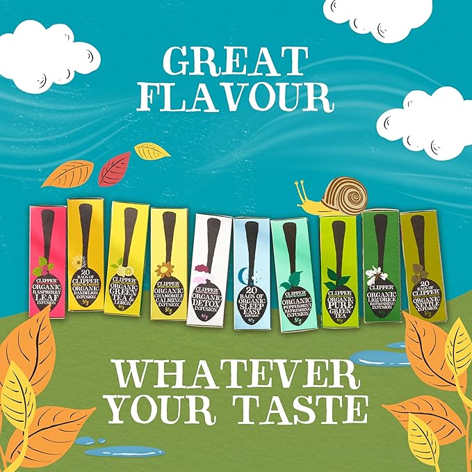 Clipper Tea, Earl Grey, Organic Tea with Citrus Begamot, Plant Based, Black Tea, Caffeinated British Tea, 6 Pack, 120 Unbleached Tea Bags