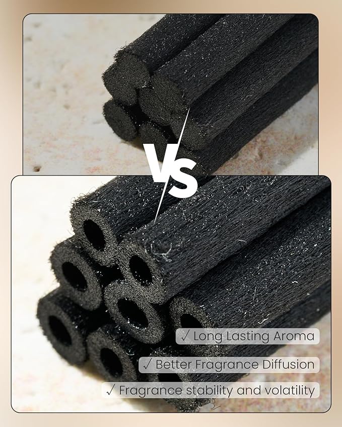 M&SENSE Eucalyptus Sage Reed Diffuser Set - 8.79fl oz Home Fragrance Non-Toxic Natural Reed Diffuser for Home, Air Freshner Gifts for Bathroom Bedroom Fragrance Decor