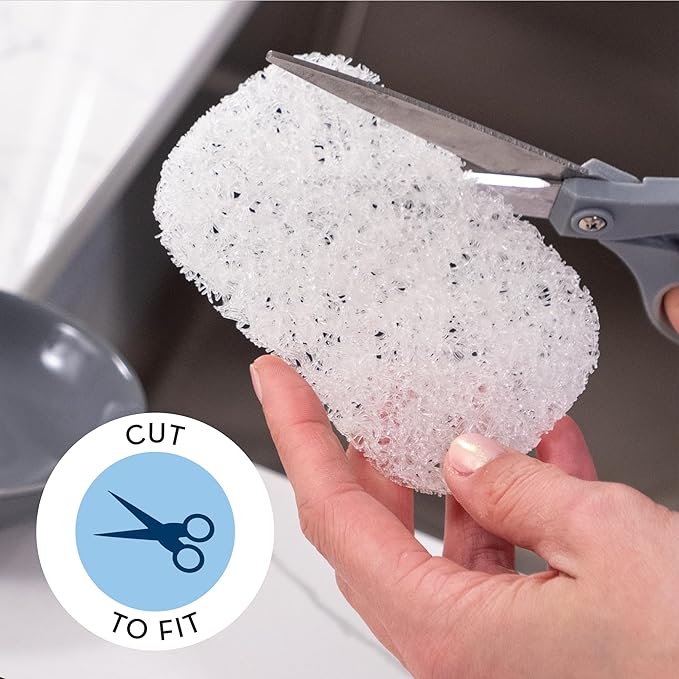 S&T INC. Bar Soap Holder for Kitchen, Bathroom, and Soap Dish, 6 Pack, Clear, 2.9 inches by 4.4 inches