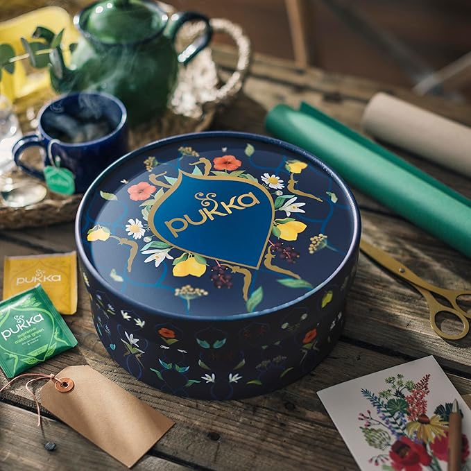 Pukka Luxury Herbal Tea Sampler Box, Organic Tea For Everyday Wellness, Ideal Gift Set for Special Occasions, Holidays, Birthdays & Anniversaries, 90 Teabags, 6 Premium Flavors, Caffeine Free