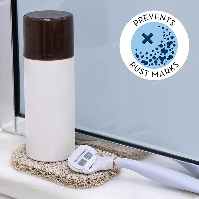 S&T INC. Bar Soap Holder for Kitchen, Bathroom, and Soap Dish, 4 Pack, Cream, 2.9 inches by 4.4 inches