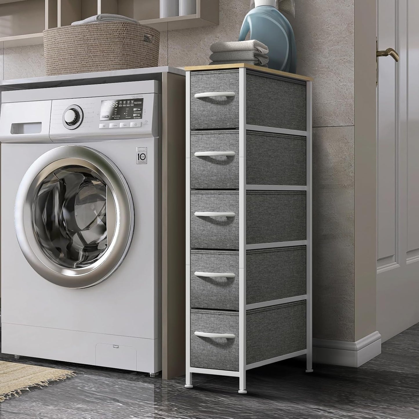 Sorbus Kids Dresser with 5 Drawers - Storage Unit Organizer Chest for Clothes - Bedroom, Kids Room, Nursery, & Closet