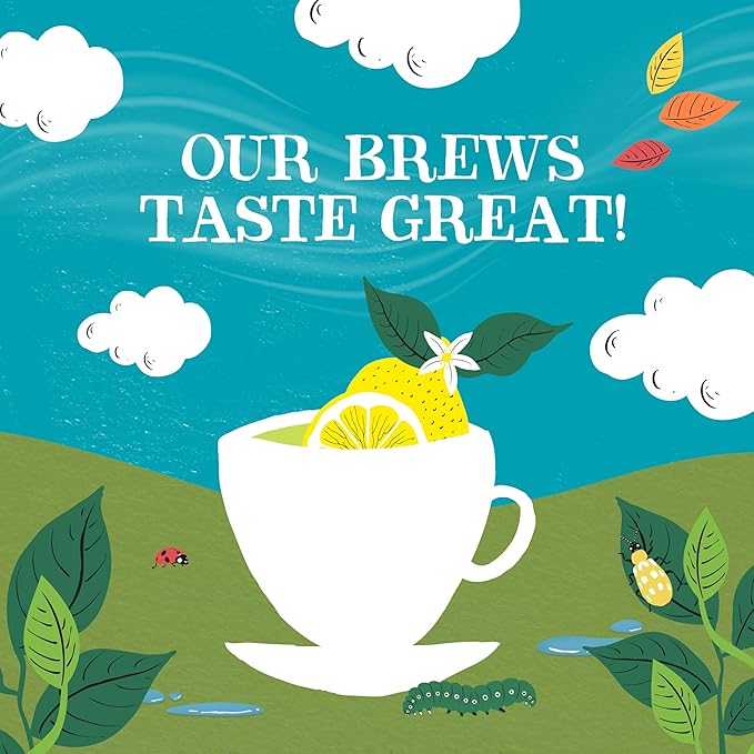 Clipper Tea Green Tea & Lemon Teabags – USDA Organic, Great Hot or Iced – Bright, Zippy, Natural, Fair & Delicious – 50 Tea Bags