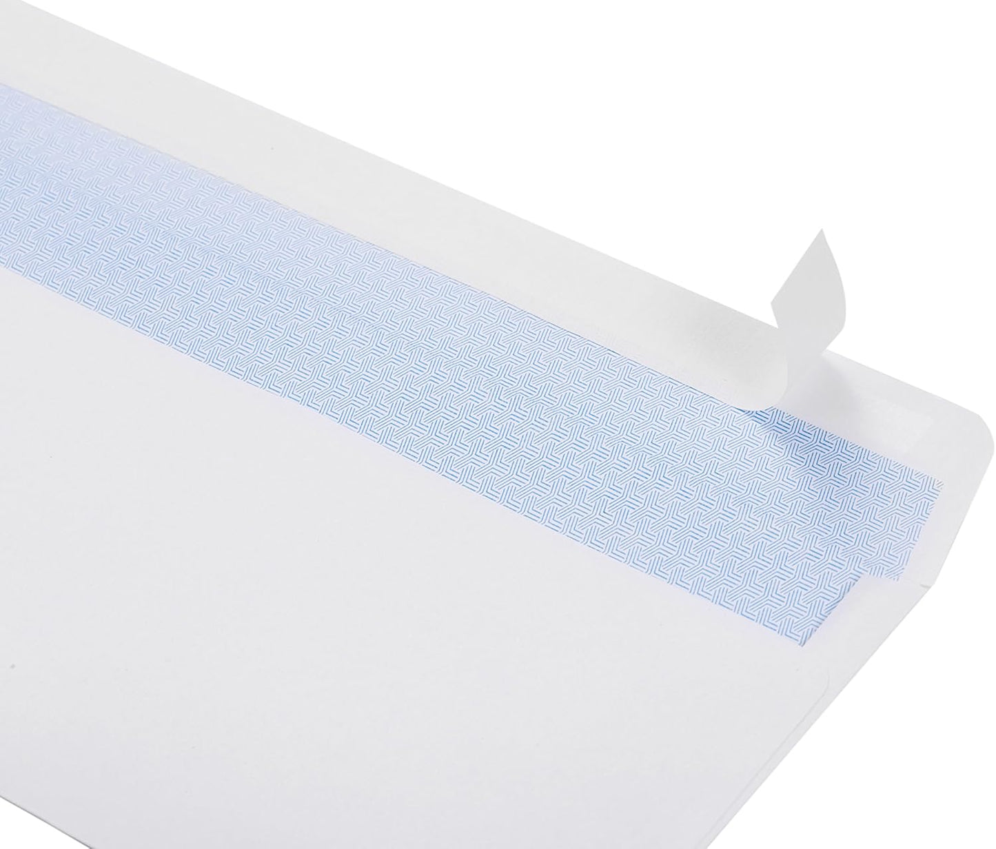 500#10 Envelopes SELF SEAL Business Envelope Windowless Design, Security Tint Pattern for Secure Mailing, Invoices, Statements & Legal Document Mailing Envelopes, 4-1/8 x 9-1/2"- White