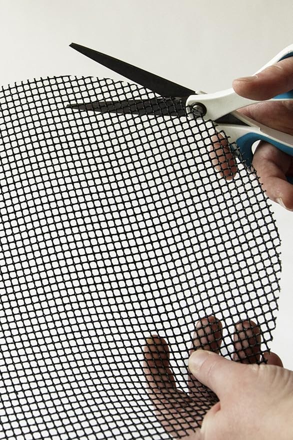 Cestari BBQ Grill Mats Non Stick Grill Toppers- Extra Large Cut to Fit - Pizza Oven Screen - Heavy Duty PFOA Free Grill Mesh Set of 2