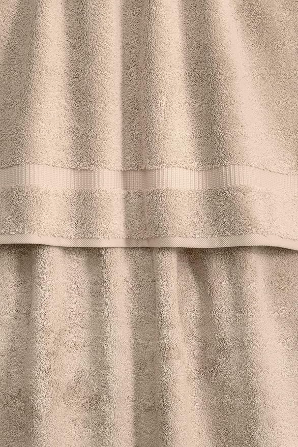 SALBAKOS 100% Turkish Cotton Washcloth Set of 12 13x13 inch | Heirloom Quality | Hotel & Spa Collection | Ultra Soft, Super Absorbent, Washcloth Towels | Made in Turkey (Ivory, 12 Washcloths)