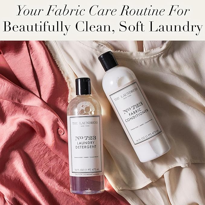 The Laundress No. 723 Fabric Conditioner, Soften Fabrics, Reduces Static, Liquid Fabric Softener, No. 723 Scent, 16 oz.