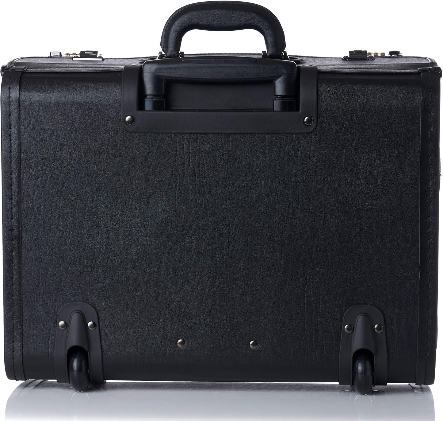 Alpine Swiss Rolling 17" Laptop Briefcase on Wheels Attache Lawyers Case Legal Size