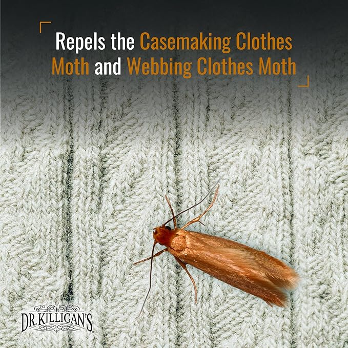 Dr. Killigan's Cedarwood Planks - Cedar Blocks for Clothes Storage, Great Alternative to Moth Balls for Closet, Drawer Deodorizer, Sustainably Harvested in USA (10-Pack)