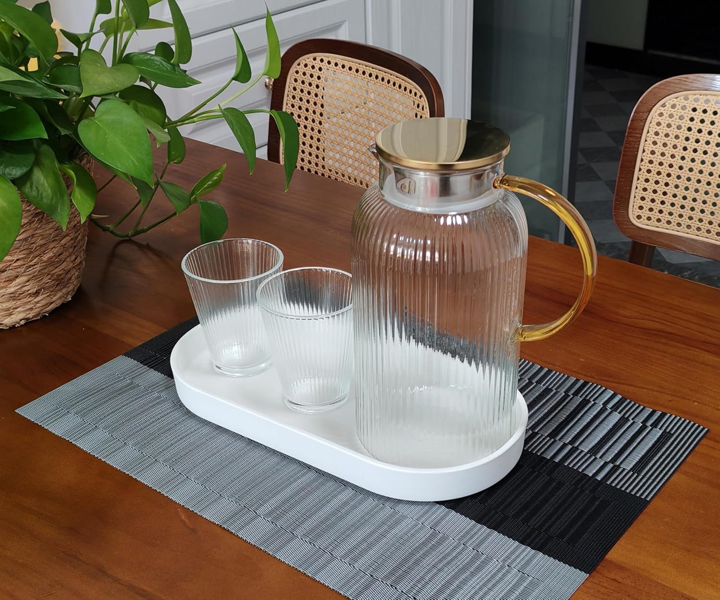 White Small Tray (11.8 inch), Oval Tray for Kitchen Counter, Bathtub Bathroom Vanity Items, Countertop Organizer, Coffee Accessory, Bar, Serving Seasoning, Salt and Pepper, Soap, Perfume.