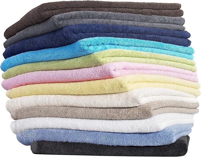 SALBAKOS 100% Turkish Cotton Jumbo Bath Sheet Towel Oversized 40x80 inch | Premium Hotel & Spa Quality, Soft, Absorbent, XL Bath Towels | Made in Turkey (Pack of 1, Yellow, Jumbo Bath Sheet)